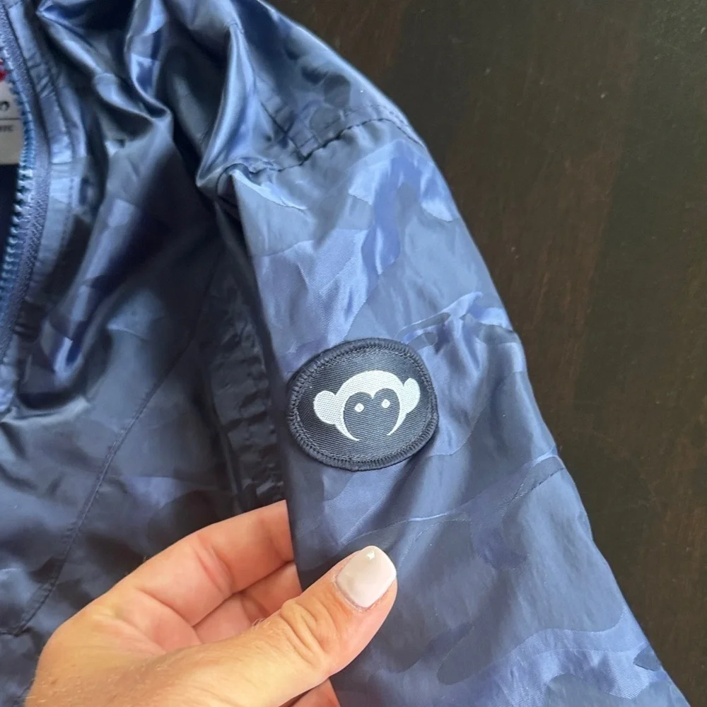 Appaman Navy Kids Raincoat with Hood